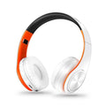 fone de ouvido  Bluetooth  sem fios , estéreo dobráveis para desporto Microfone Auscultador sem mãos Leitor de MP3