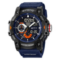 STRYVE Electronic Fashion Relógios desportivos para homem Relógio de pulso impermeável 50M resistente ao choque Relógio de pulso com alarme e cronómetro LED para homem 8029