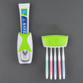 SUPORTE PARA ESCOVAS COM DISPENSER DE CREME DENTAL