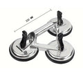 Ventosa de vidro, usada para levantar vidros/para-brisas de carros, ventosa de vácuo de alumínio para serviços pesados/suporte de elevação/kit extrator de amassados