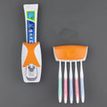 SUPORTE PARA ESCOVAS COM DISPENSER DE CREME DENTAL