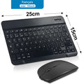 Teclado sem fios Bluetooth MOUSE  para IOS Android Windows Tablet para iPad Air Mini Pro Espanhol Coreano Portugal Teclado Russo